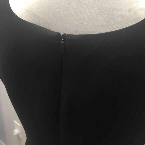 Jones New York Black Lined Dress Sz 6. - Picture 6 of 7